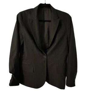 Divided H&M Black Blazer Women's Size Small Office Capsule Basic Work NWT